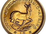 Златна монета от 1 ранд Южна Африка-3.99гр.