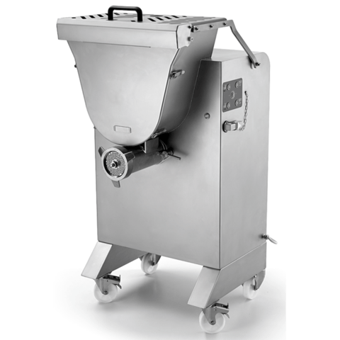 Комбинирана месомелачка с месобъркачка – 30 литра, неръждаема стомана - снимка 1