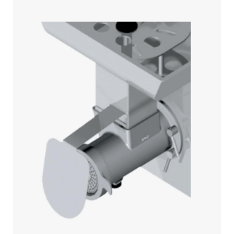 Комбинирана месомелачка с месобъркачка – 30 литра, неръждаема стомана - снимка 2