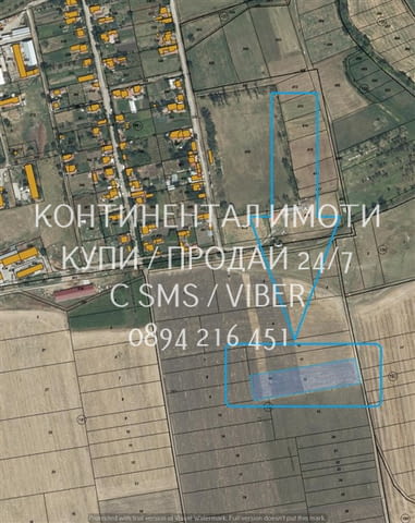 Код 63105. Нива 8000м2 на 150 м от къщите на селото с трифазен ток, път и сонда за вода с изградена - снимка 2