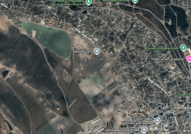 Парцел за продажба - кв. Кенана, м. Дерекьой Топра, гр. Хасково