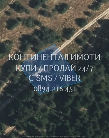 Код 63107. Голям имот 1250м2, с възможност за разделяне, в близост до хотел Вивиана, на 120 метра от - снимка 1