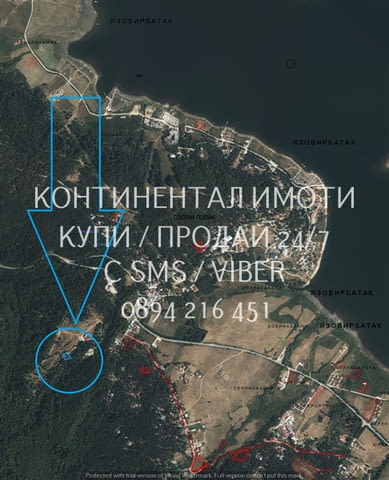 Код 63107. Голям имот 1250м2, с възможност за разделяне, в близост до хотел Вивиана, на 120 метра от - снимка 3