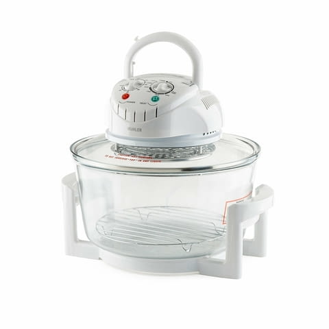 Компактна халогенна фурна и еър фрайър 2в1 Muhler MFC-1200, 1400W, 12 л - снимка 3