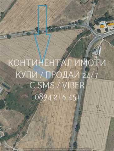 Коддд 63114. Нива 1820м2 с правилна форма, на около 250 метра от шосе, лесен достъп. Наблизо се нами - снимка 2