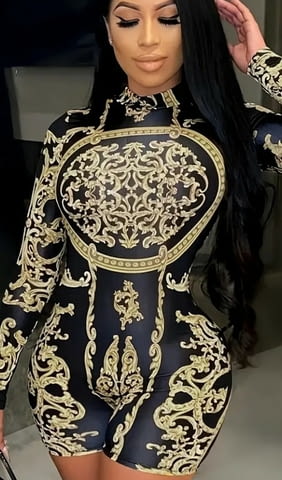 Гащеризон Черно и злато, ХЛ Есен/Зима, Рокля, XS - град Монтана | Дамски Дрехи - снимка 5