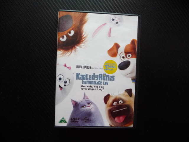 Pets Сами вкъщи DVD филм анимация домашни любимци тайния живот кучета котка заек приятели приключени - снимка 1