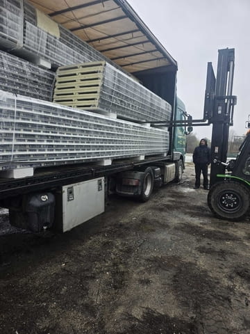 Турски покривен сандвич панел 40 мм с три гофри, град Добрич | Материали / Суровини - снимка 4