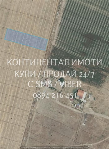 Коддд 63117. Нива 1640м2, кат. 4-ма с правилна форма, близо до рекичката, която захравна риборниците - снимка 1