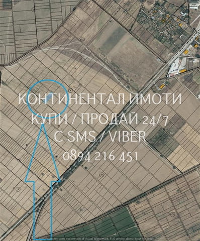 Коддд 63116. Нива 1400м2, кат. 8-ма с правилна форма, на около 400 метра от шосе, лесен достъп на ок - снимка 2