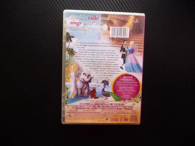 Барби Принцесата от острова фея DVD филм Barbie ззбележителна история момиченце детско музика песни - снимка 3