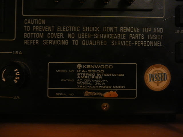 Kenwood ka-3300 - city of Pazardzhik | Amplifiers & Boards - снимка 7