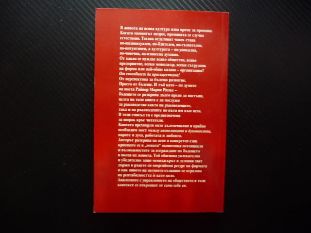 Човек и мениджмънт Енергийният потенциал на бъдещите фирми и на фирмите с бъдеще Михаел Вайс бизнес - снимка 3