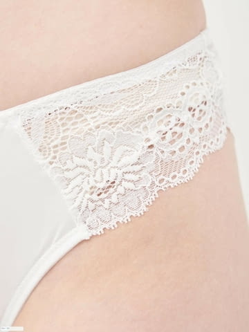 Leilieve S, M, L, XL, XXL черна, тъмносиня, телесна, бяла италианска дантелена луксозна бразилиана - снимка 5