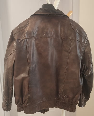 Продавам оригинално италианско яке от естествена кожа, град София | Мъжки Дрехи - снимка 2