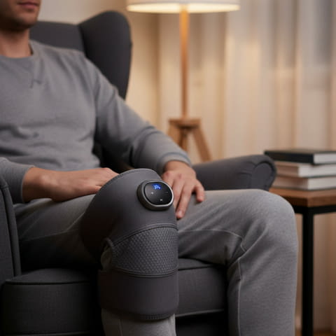 Мултифункционален масажор 3 в 1 за колена, лакти и рамен. Облекчение при болка и скованост - снимка 2