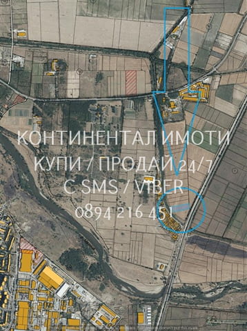 Код 63120. Поземлен имот 5дка в района на екарисажа, до имота води мек път, срещу него има доста сто - снимка 3