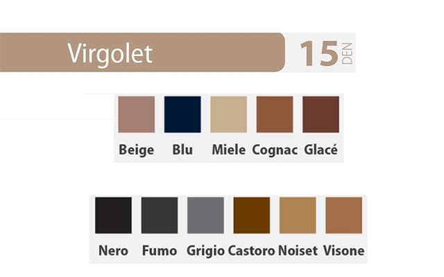 2 чифта 15DEN италиански черни, сиви, телесни, бежови тънки три четвърти копринени чорапи до колената - снимка 2