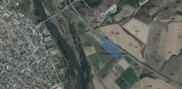 Парцел за инвестиция обл. Хасково, общ. Любимец, с. Георги Добрево, м. „Халитова кория“