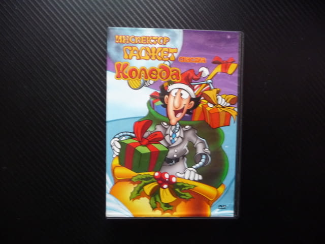 Инспектор Гаджет спасява Коледа DVD филм георй комикс джаджи коледно приключение забавление детектив - снимка 1