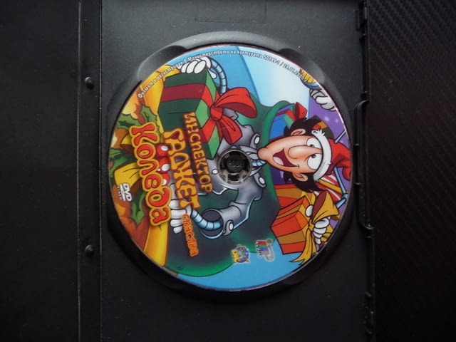 Инспектор Гаджет спасява Коледа DVD филм георй комикс джаджи коледно приключение забавление детектив - снимка 2