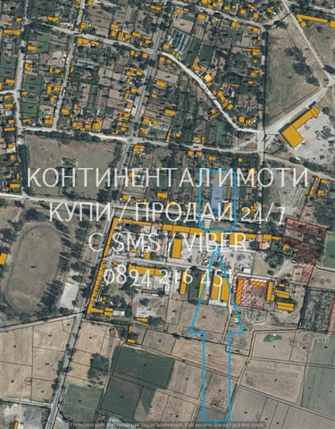 Код 63132. Дворно място 1020м2 с пряк достъп от централния асфалтов път, на около 200м от него. С ли - снимка 2