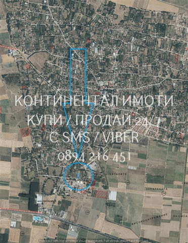 Код 63132. Дворно място 1020м2 с пряк достъп от централния асфалтов път, на около 200м от него. С ли - снимка 3