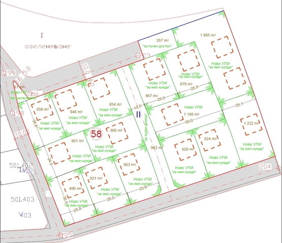 Парцели за жилищно строителство – с. Царева поляна, общ. Стамболово, обл. Хасково