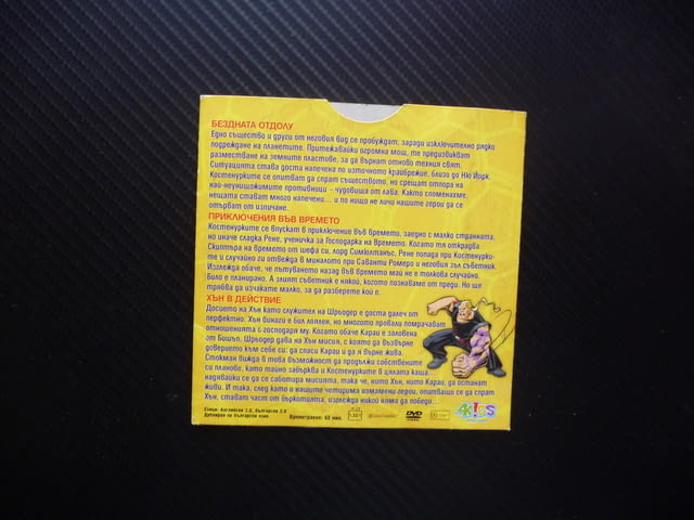 Костенурките нинджа 22 DVD филм Бездната отдолу Господарка на времето Рене Караи Стокман мускули уда - снимка 3