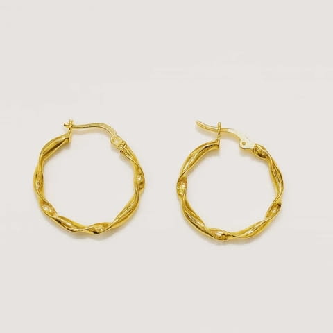 Златни обеци Грамаж: 1.98гр. - град Велико Търново | Обеци - снимка 1