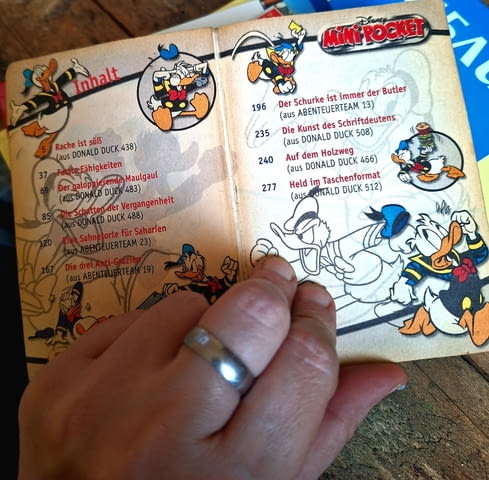 Продавам оригинален немски джобен комекс/старо издание, град Силистра | Детски Книжки - снимка 3