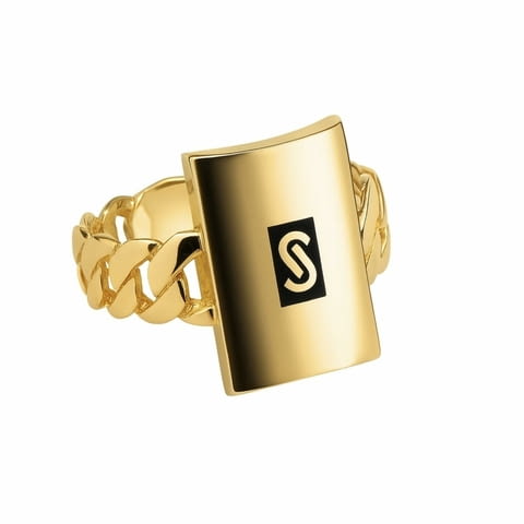 Нов Златен пръстен Модел: “Монако” Грамаж: 3.05гр., city of Veliko Tarnovo - снимка 1