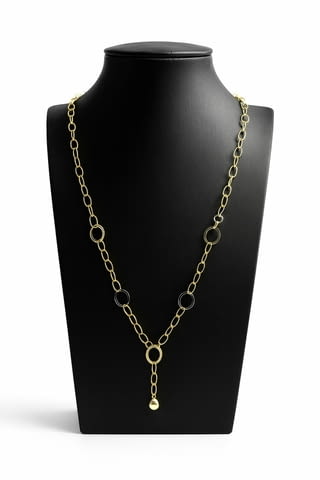 Ново Златно Колие Грамаж: 3.47гр., град Велико Търново | Колиета / Синджири / Медальони - снимка 1