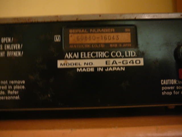 Akai ea-g40 - град Пазарджик | Ресийвъри / Усилватели - снимка 8