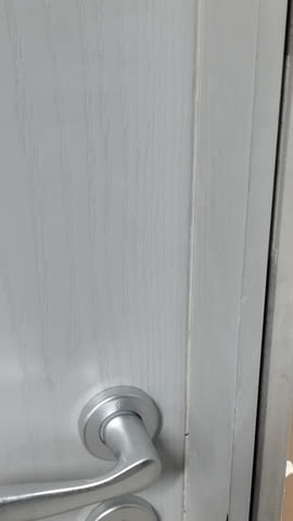 Врата интериорна с каса брава дръжки и ключ 90/214см дясна, city of Sofia - снимка 5