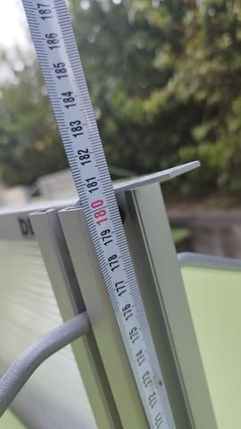 Етажерка алуминиева едностранна преграда / параван 150/182см, city of Sofia - снимка 12