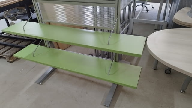 Етажерка алуминиева едностранна преграда / параван 150/182см, city of Sofia - снимка 1