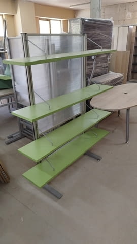 Етажерка алуминиева едностранна преграда / параван 150/182см, city of Sofia - снимка 11