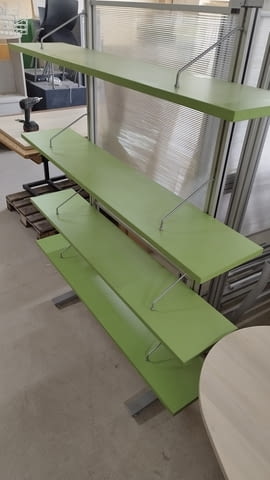 Етажерка алуминиева едностранна преграда / параван 150/182см, city of Sofia - снимка 3