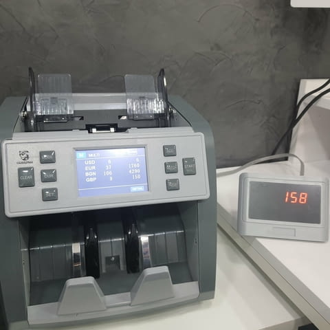 Професионална броячна машина - със сертификат от ЕЦБ, град Асеновград | За Офиси - снимка 2