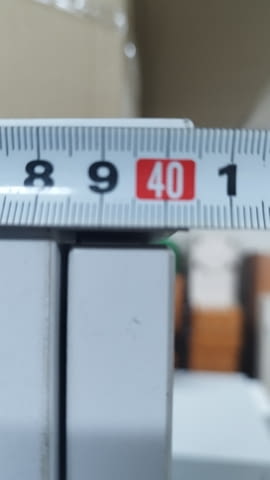 Гардероб с две врати и рафтове - Офис шкаф 100/40/198 с ключалки - снимка 6