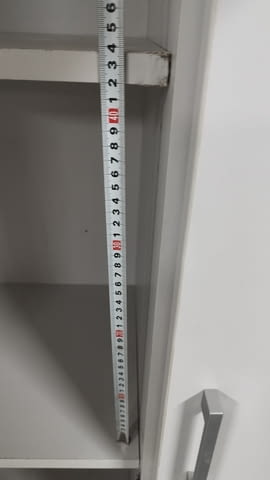 Гардероб с две врати и рафтове - Офис шкаф 100/40/198 с ключалки - снимка 10