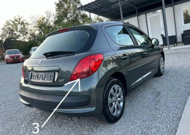 Peugeot 207 (2006 до 2010г.) - Пежо 207 Емблема , стоп, град София | Резервни Части - снимка 8