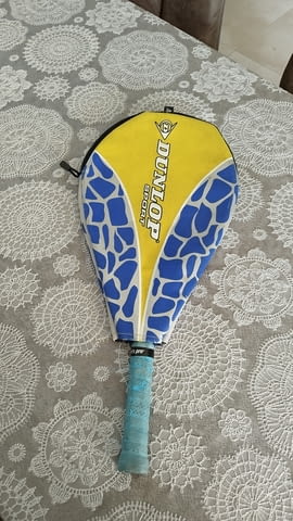 Тенис ракета Dunlop с калъф - хилка за тенис на корт детска 63см - снимка 4
