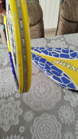 Тенис ракета Dunlop с калъф - хилка за тенис на корт детска 63см - снимка 6
