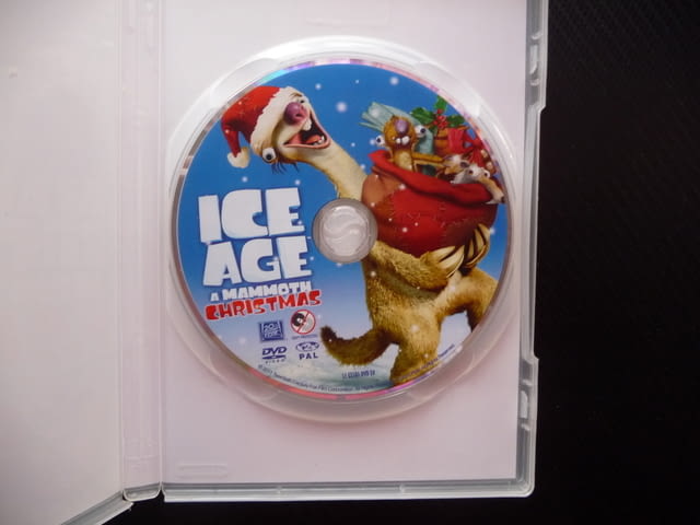 Ледена епоха Мамутска Коледа. DVD филм любими герои мамут ленивец катерицата северния полюс дядо - снимка 2