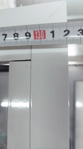 Алуминиевa вратa с касa, бяла със стъкла - лява 132/210см, city of Sofia | Windows & Doors - снимка 9