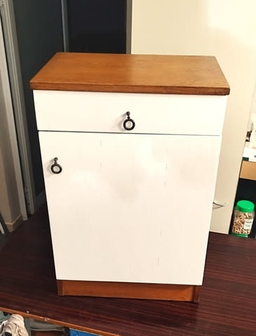 Шкаф с чекмедже врата и рафт 50/36/75см Ретро модел, град София | Секции / Шкафове - снимка 1