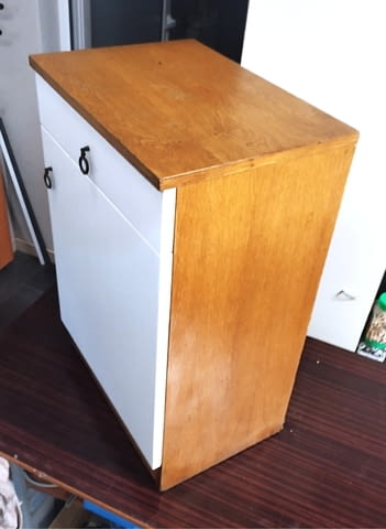 Шкаф с чекмедже врата и рафт 50/36/75см Ретро модел, град София | Секции / Шкафове - снимка 5