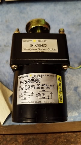 Yokogawa RM-F8A20ZMW602 Реверсивeн ел. двигател и редукция 8R1-Z25W602 - снимка 5